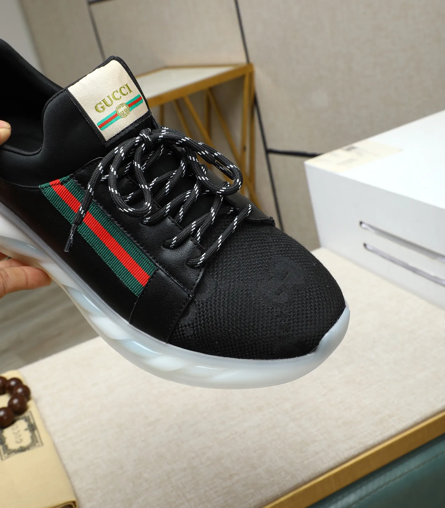 Men's shoes💰440 GUCCI🔍🔍Latest spring style On sale at the same time at the counter, original calfskin imported from Italy, genuine leather lining, (high-end, luxury, and class) exquisite workmanship, soles: original soles specially provided by the original factory, ⚠Exclusive double-layer movable molded soles are super comfortable⚠, real photos🎬The real ones are better🔍🔍"High quality·Follow the order" code number 38-44